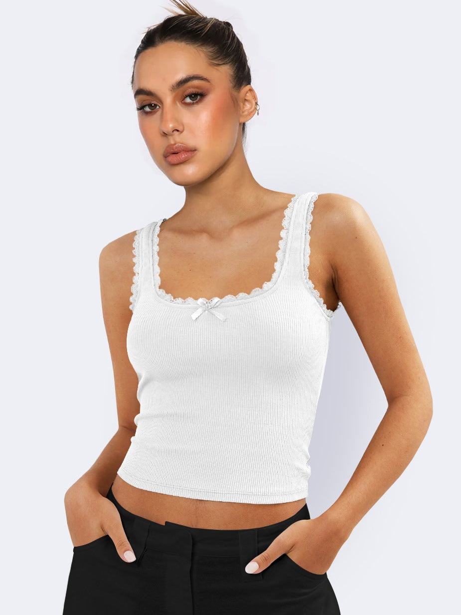 Push The Feeling Camisole Top SEREIN Wit XS