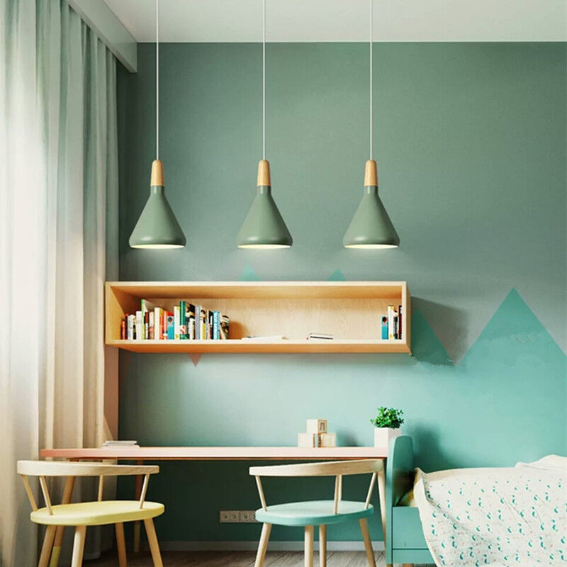 Hanglamp Pastel Pop Met Zachte Licht En Warme Kleuren Groen Klein