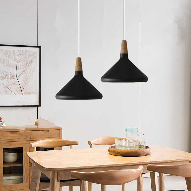Hanglamp Pastel Pop Met Zachte Licht En Warme Kleuren Zwart Middel
