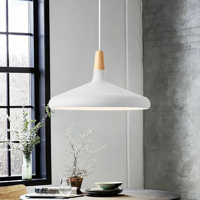 Hanglamp Pastel Pop Met Zachte Licht En Warme Kleuren Wit Groot