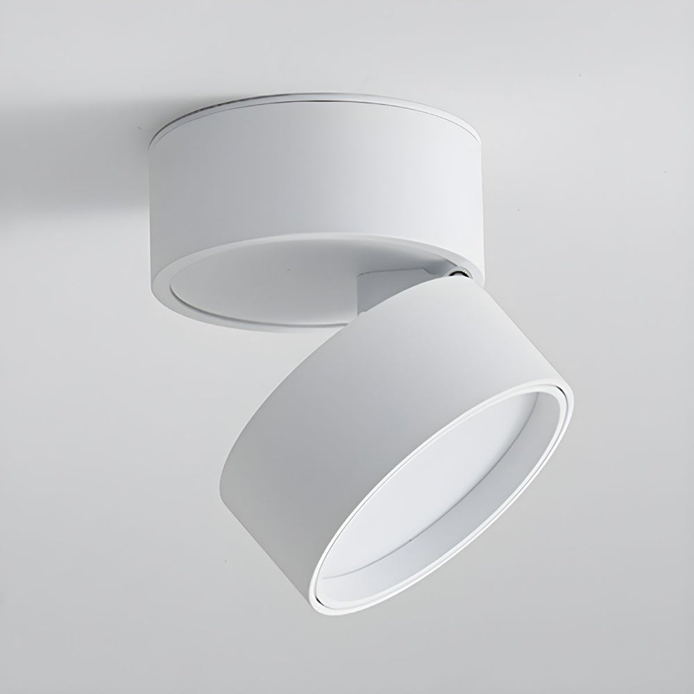 Compact Verstelbare Plafondspot Gebalanceerde Verlichting Wit
