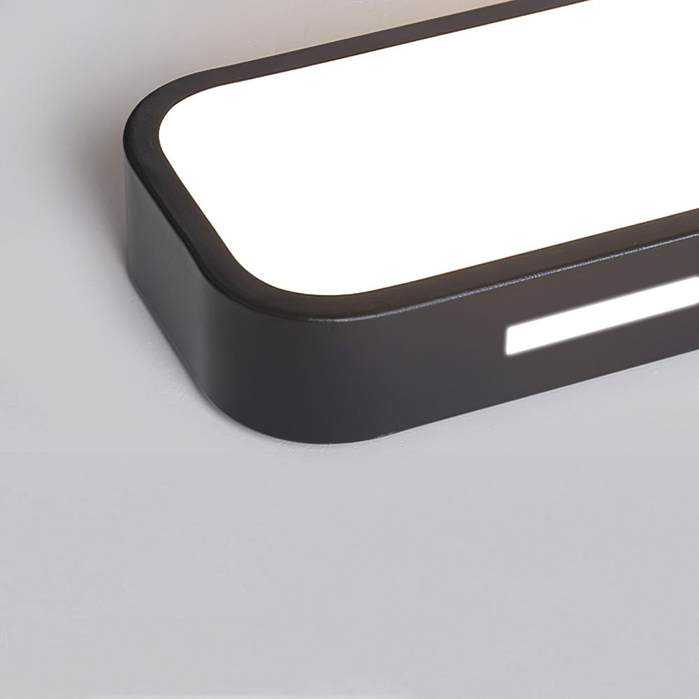 Moderne Nordic Minimalistische Lange LED Dimbare Plafondverlichting