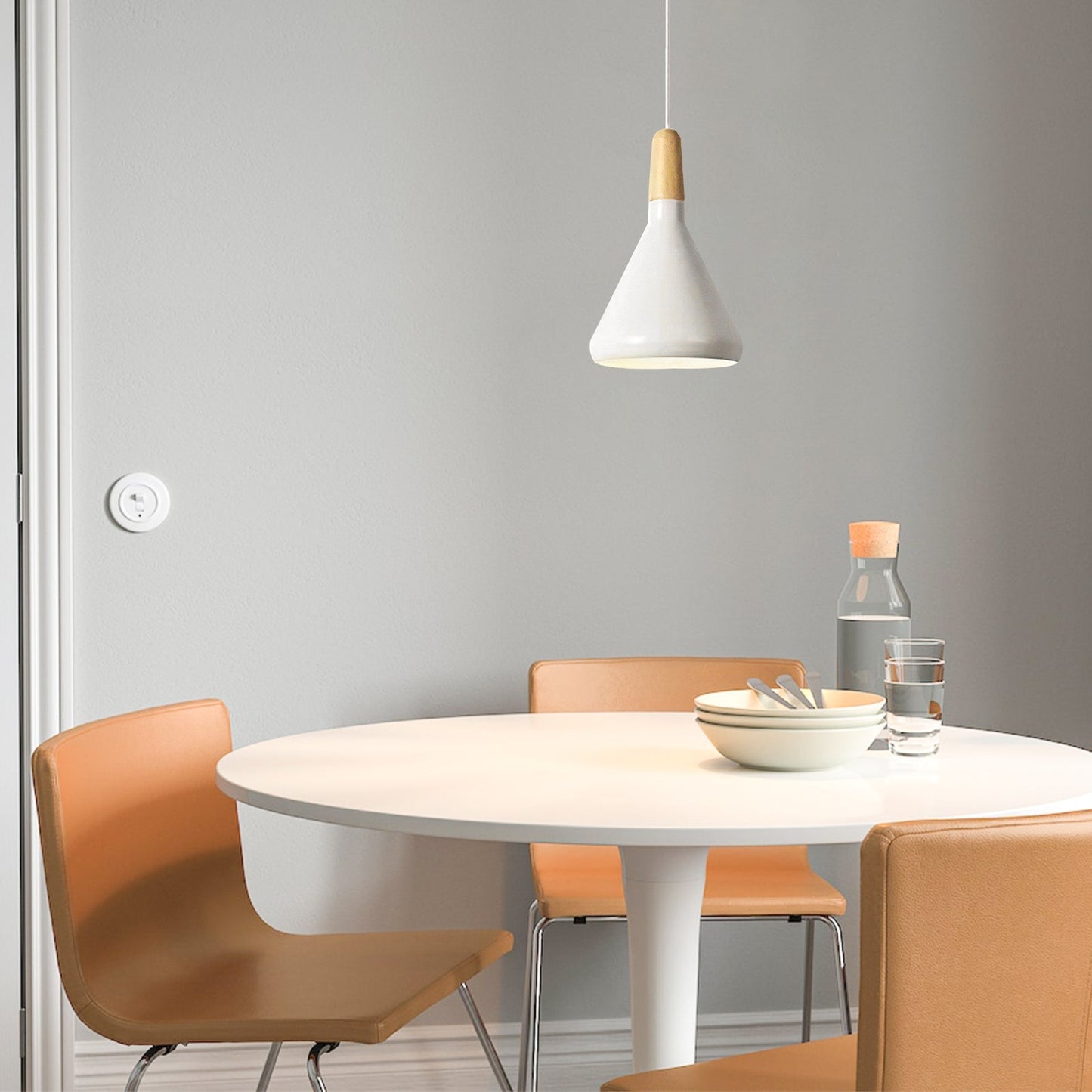 Hanglamp Pastel Pop Met Zachte Licht En Warme Kleuren