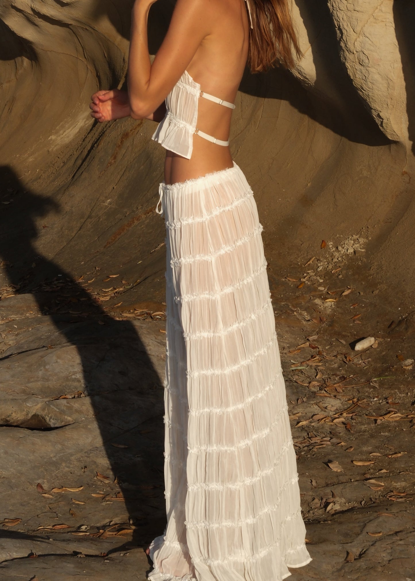 Sahara Set Vintage Geïnspireerde Zomer Outfit Voor Vrouwen