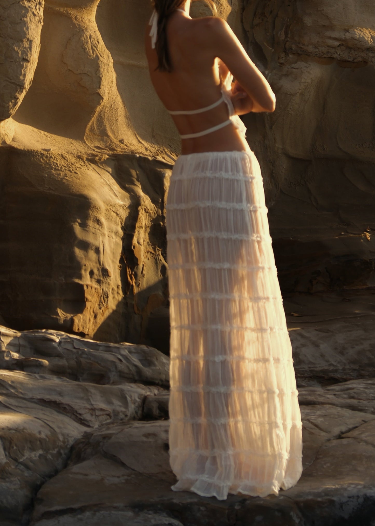 Sahara Set Vintage Geïnspireerde Zomer Outfit Voor Vrouwen