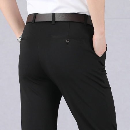 Stretch Pants Heren Zwart