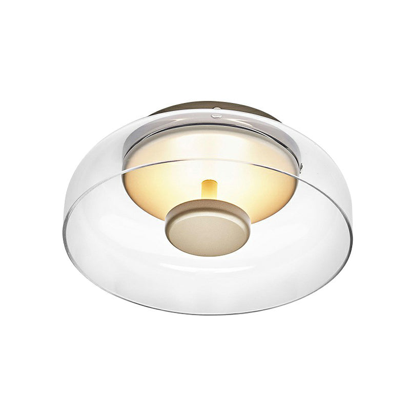 LED Plafondlamp Glaslamp Met Warm Licht Hal Entree