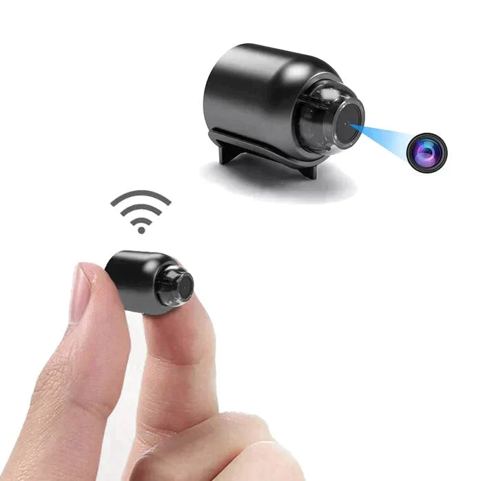 Compacte Wifi Beveiligingscamera Met Nachtzicht Draadloze Beveiliging