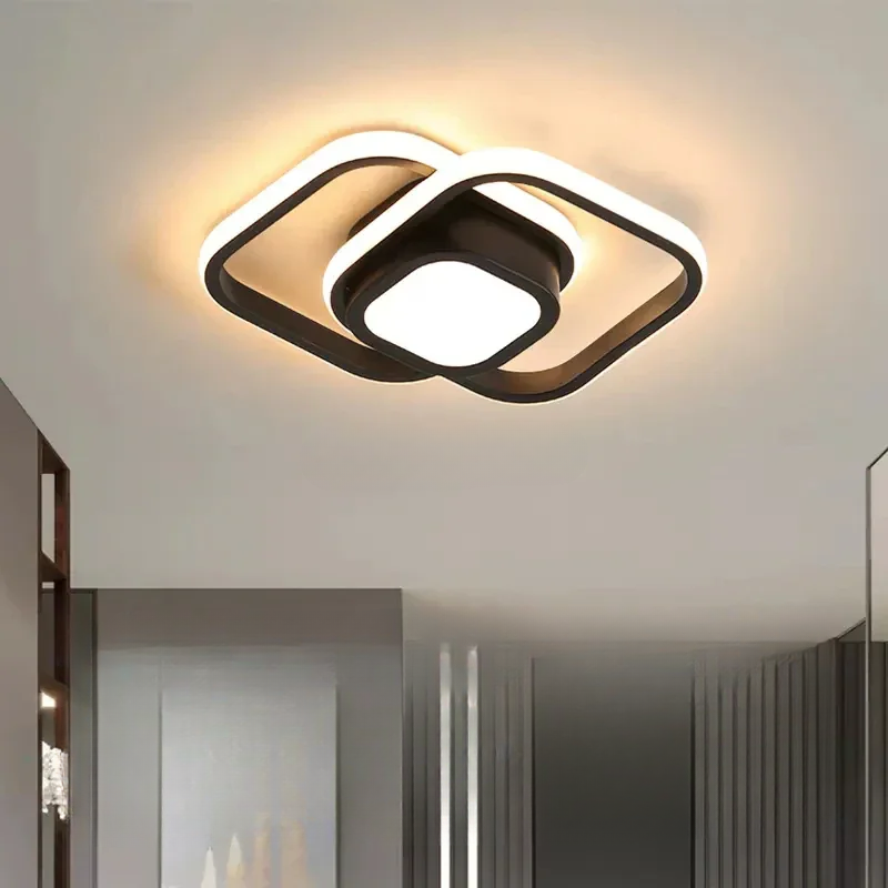 Design Plafondlamp Helder Licht Voor Elke Kamer Verlichting A Zwart 32 cm