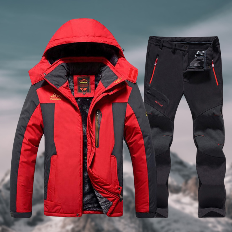 Heren Winter Set Jas Broek Waterdicht Ademend