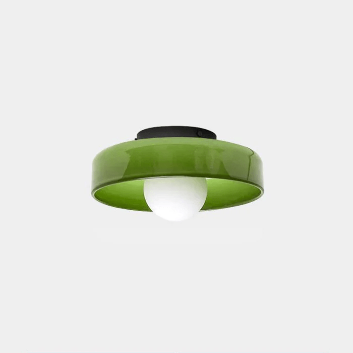 Moderne Ronde Plafondlamp Groen