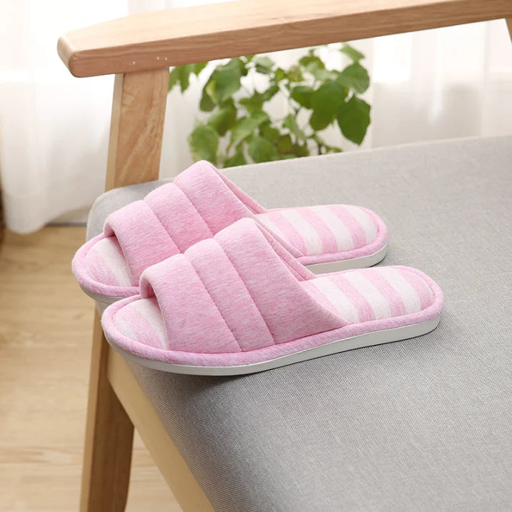Pantoffels Dames Huisschoenen Comfortabel Zacht Sloffen Roze