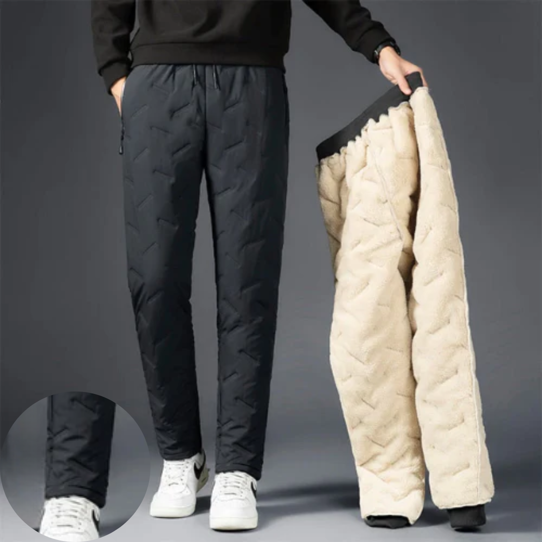 Waterdichte Thermobroek Unisex Grijs - rechte pijpen