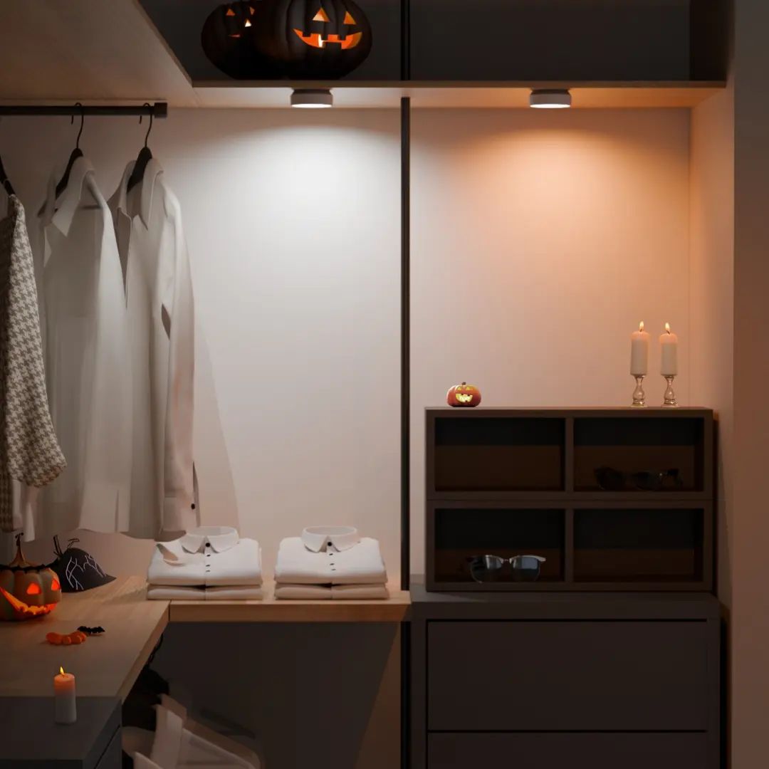 Draadloze LED Spotlamp met Instelbare Helderheid en Energiezuinige Verlichting - Waterbestendig en Oplaadbare Batterij Verlichting SEREIN