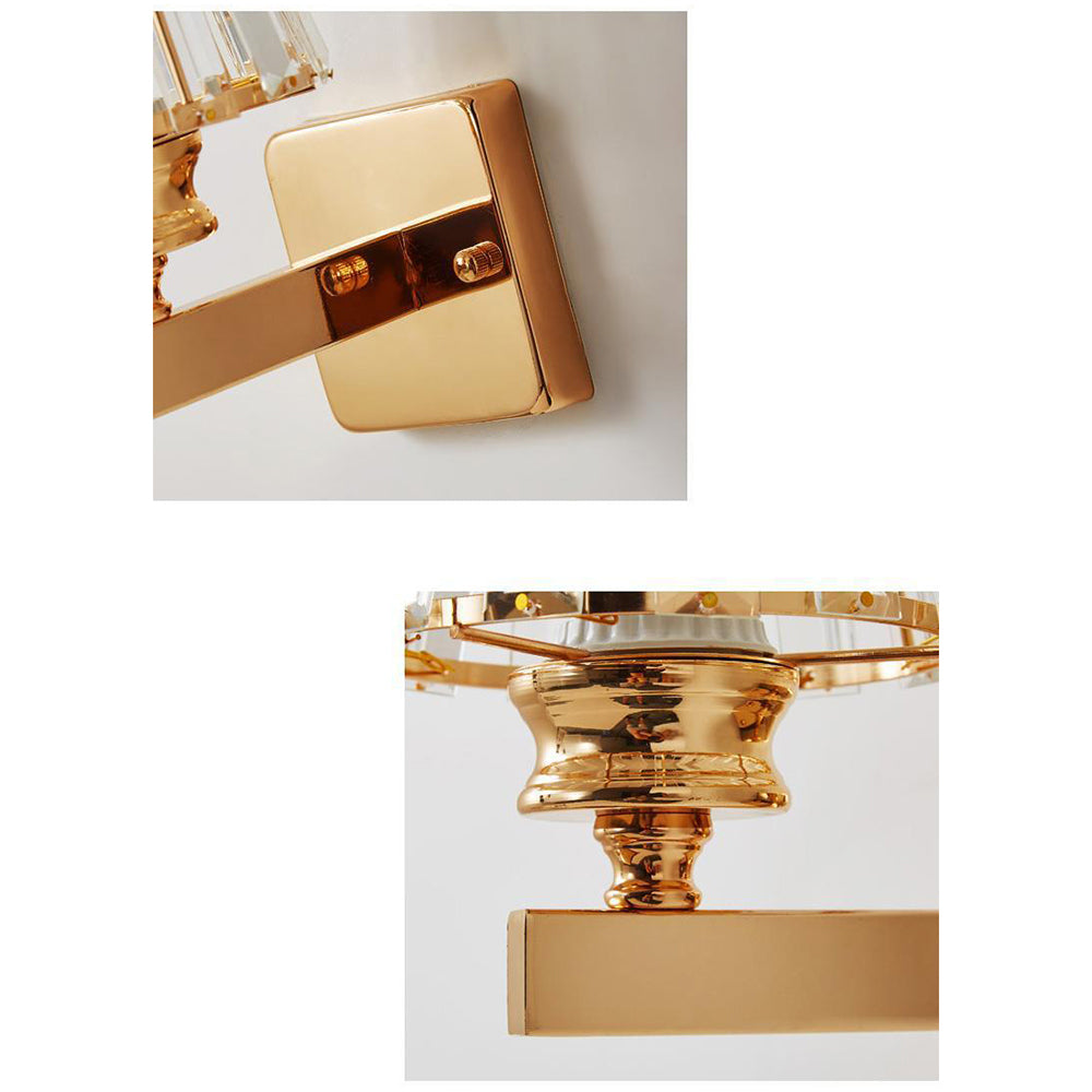 Moderne Kristallen Ronde en Vierkante Wandlampen