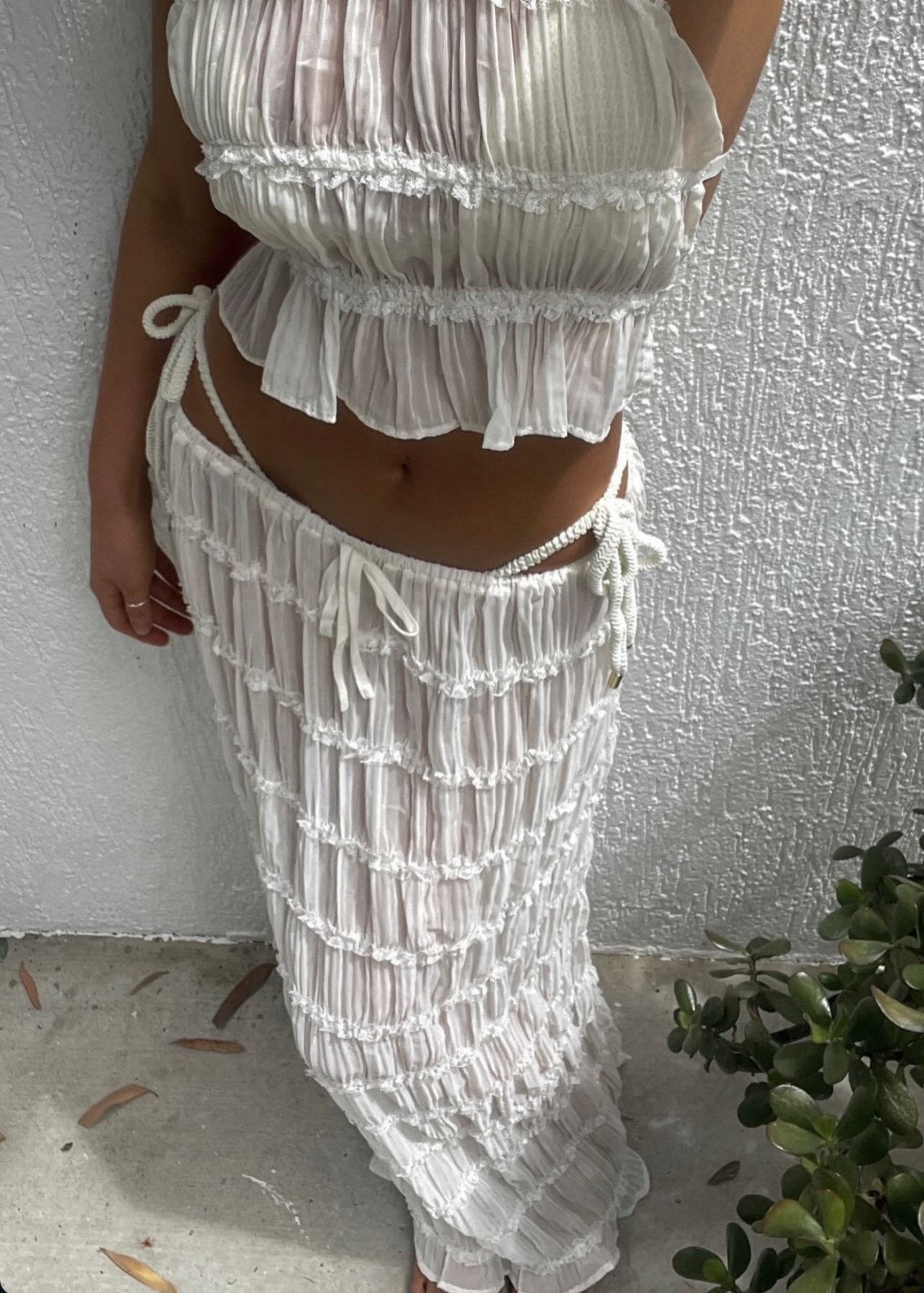 Sahara Set Vintage Geïnspireerde Zomer Outfit Voor Vrouwen