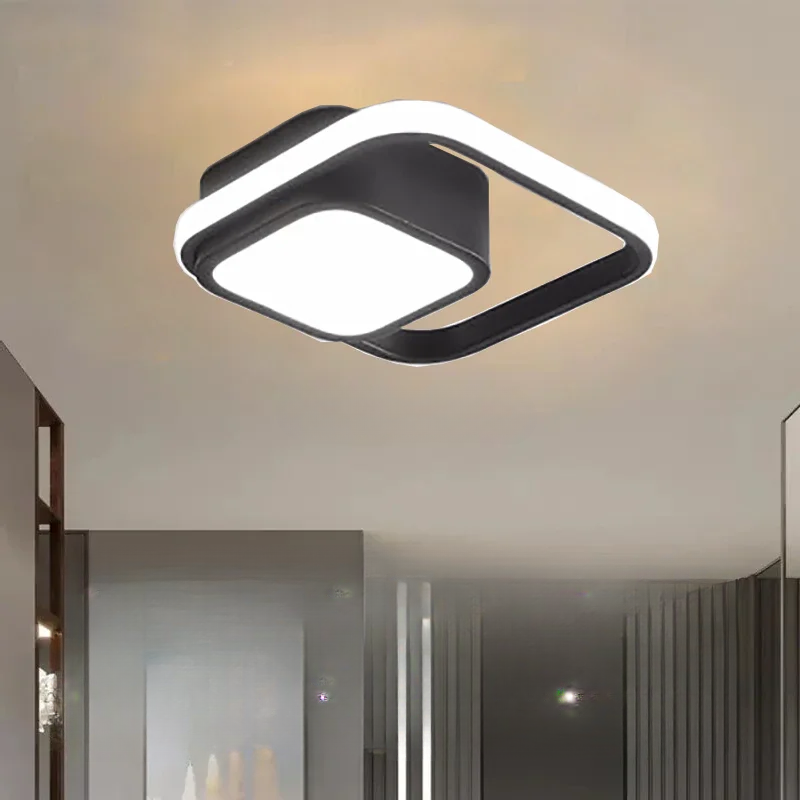 Design Plafondlamp Helder Licht Voor Elke Kamer Verlichting C Zwart 23 cm