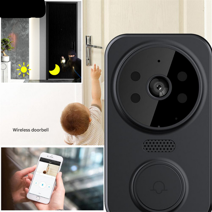 Slimme Wi-Fi Deurbel met Camera en Nachtzicht Functie