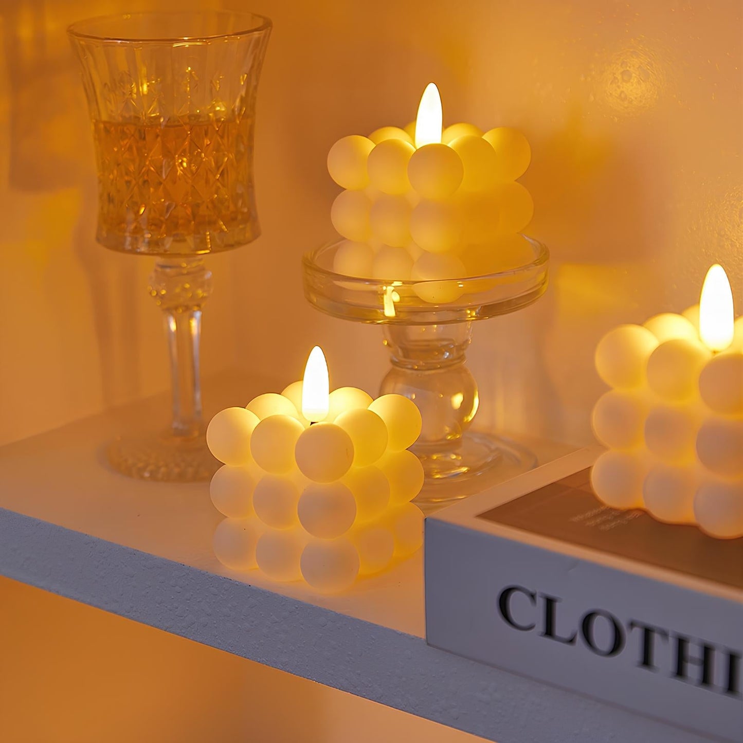 Flameless LED Kaarsen op Batterij - Realistische Verlichting voor Veilig en Duurzaam Gebruik - Meerdere Maten en Stijlen