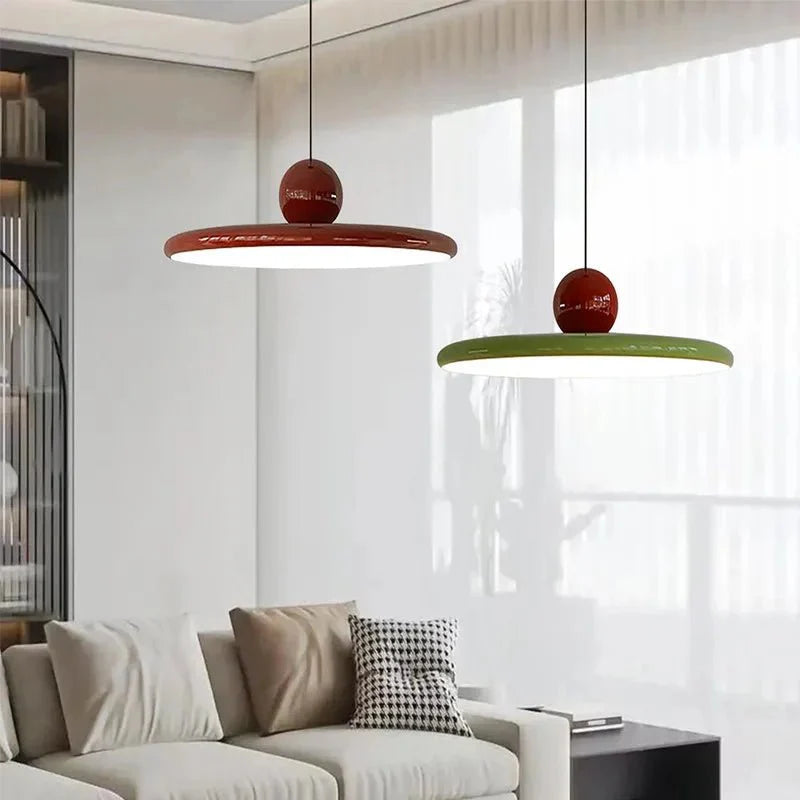 Glazen Lamp in Bauhaus Stijl Voor Moderne Interieurs