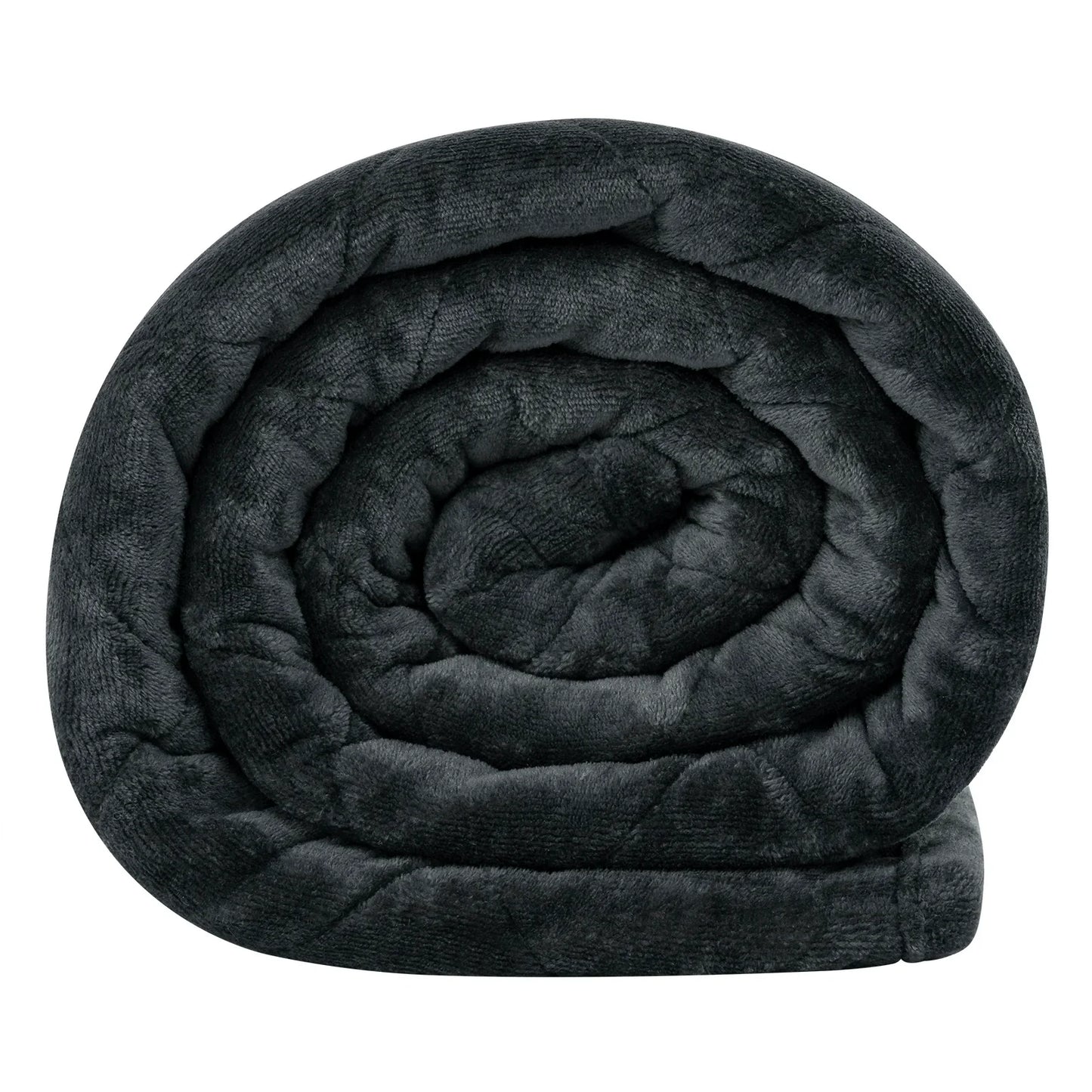 Kalmerend Gewichtsdeken voor de Slaapkamer Zachte Knuffel Zwart