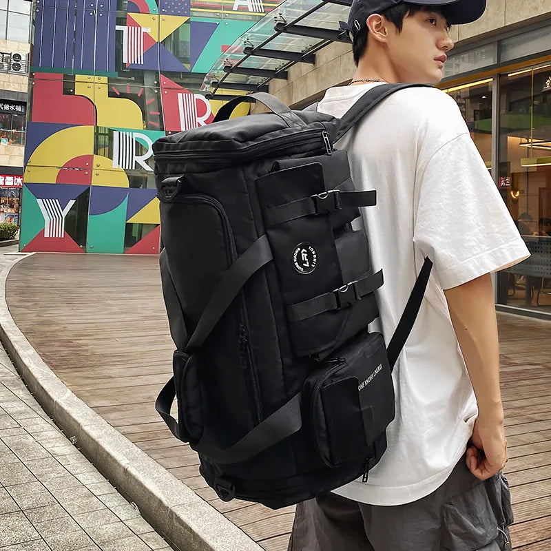 Stijlvolle Nylon Reistas Met Grote Capaciteit Voor Mannen En Vrouwen