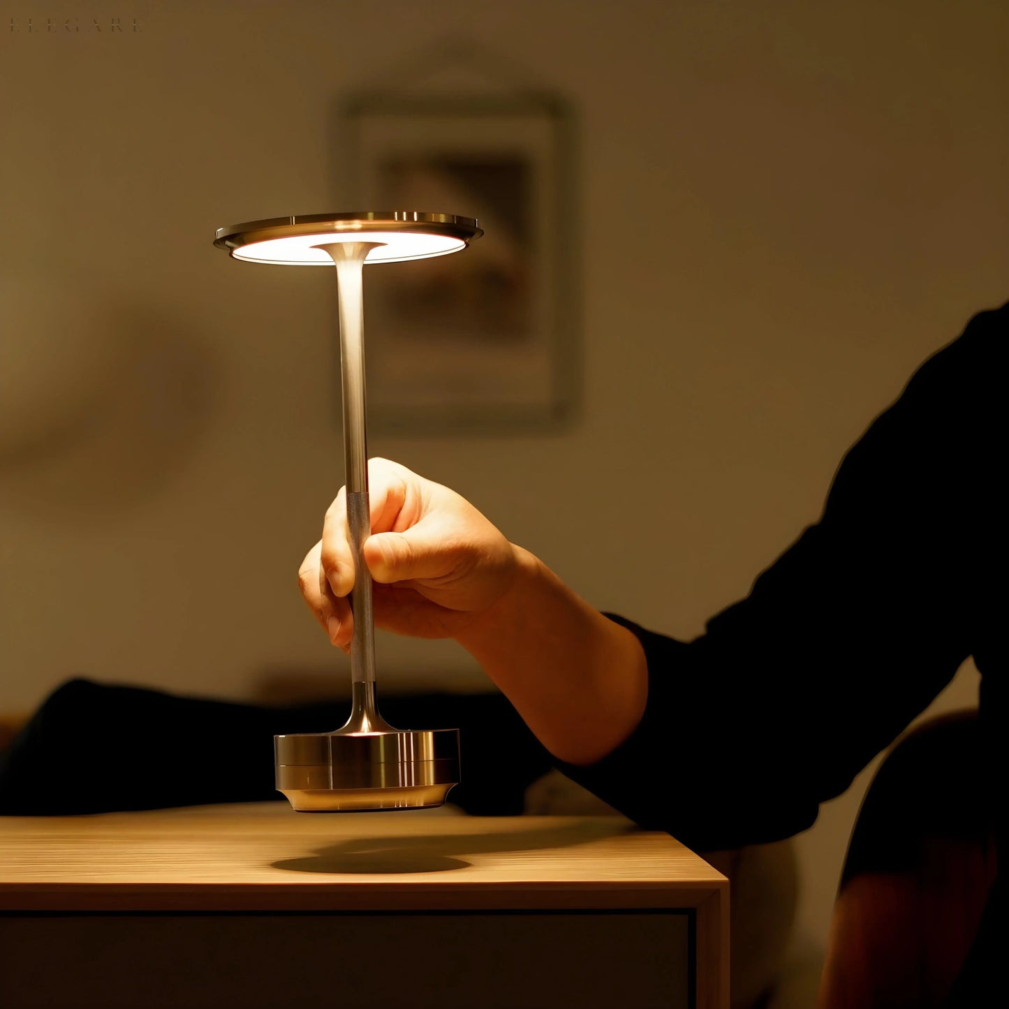 Ambian Nachtlamp - Elegante Draadloze Nachtlamp - Tafellamp zonder kabel
