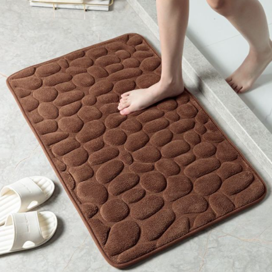 Antislip Badmat Voor Bad En Douche Comfortabel Zacht Chocolade