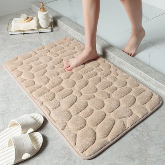Antislip Badmat Voor Bad En Douche Comfortabel Zacht Khaki