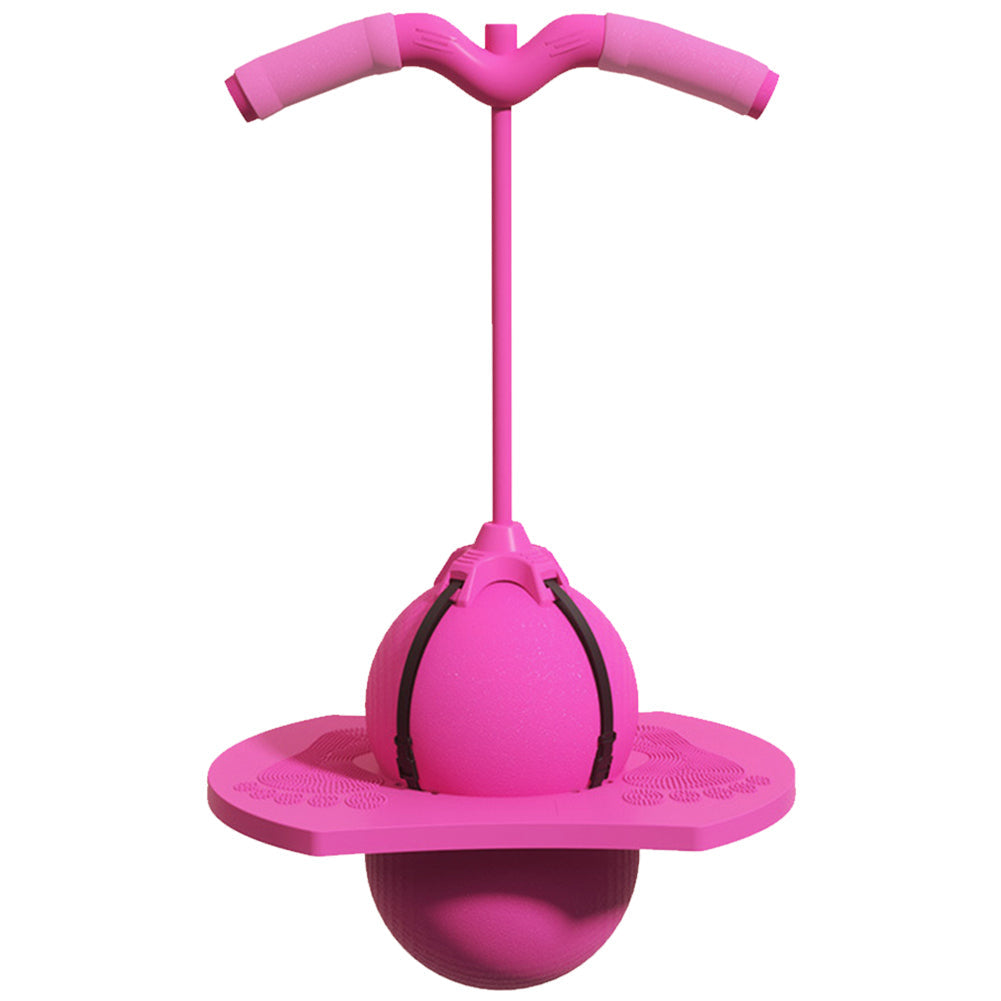 Balancerende Springstok Veilige Voor Kinderen Coördinatie Roze