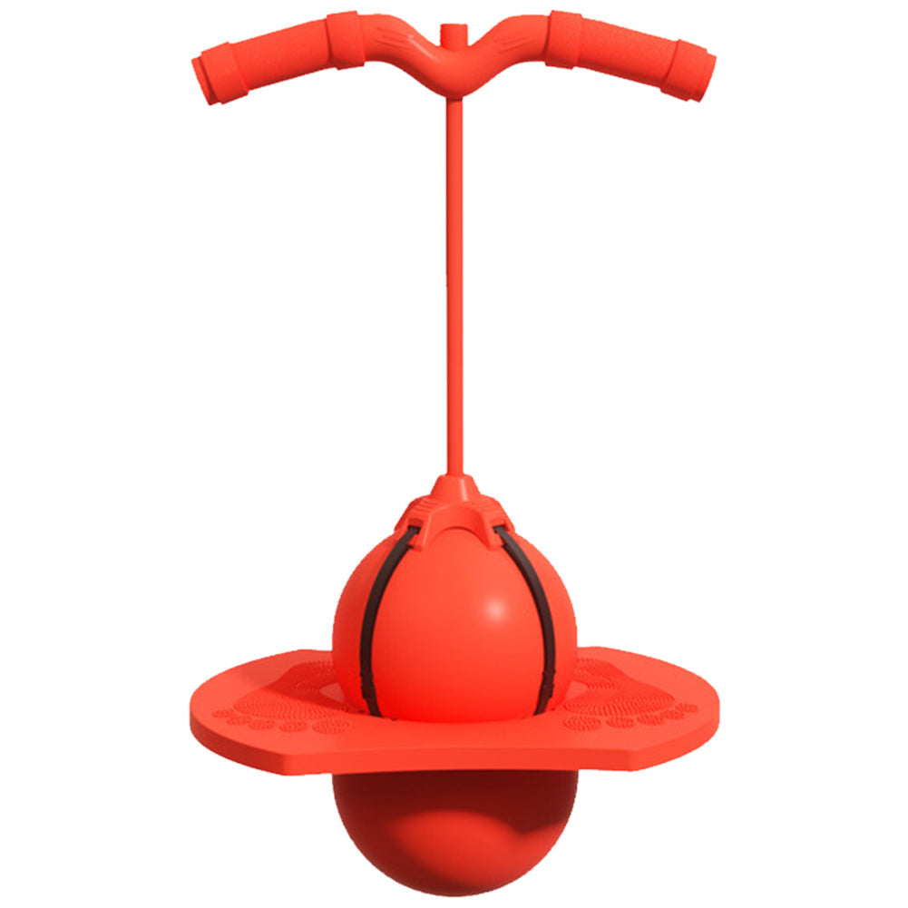 Balancerende Springstok Veilige Voor Kinderen Coördinatie Rood