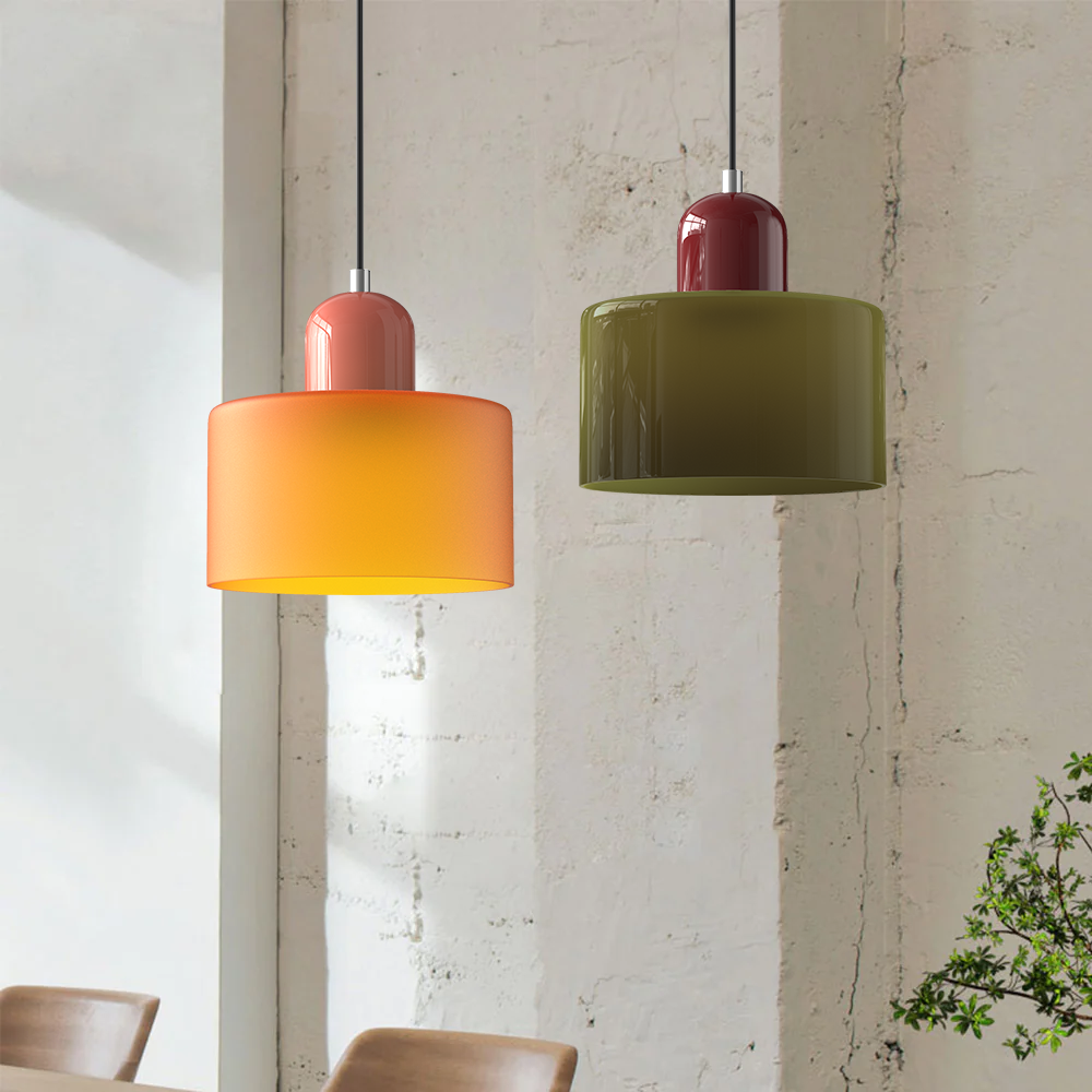 Creatieve Glazen Hanglamp Modern Design Voor Woonkamer