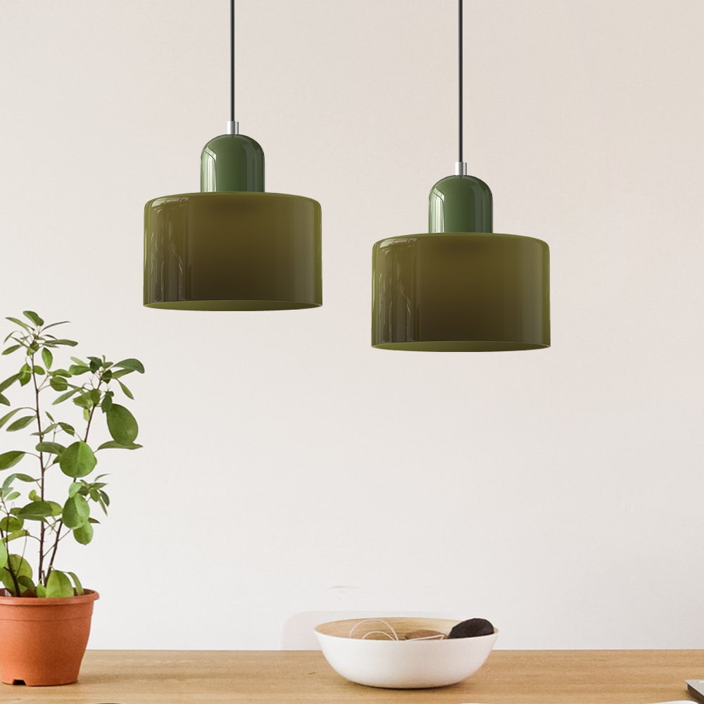 Creatieve Glazen Hanglamp Modern Design Voor Woonkamer