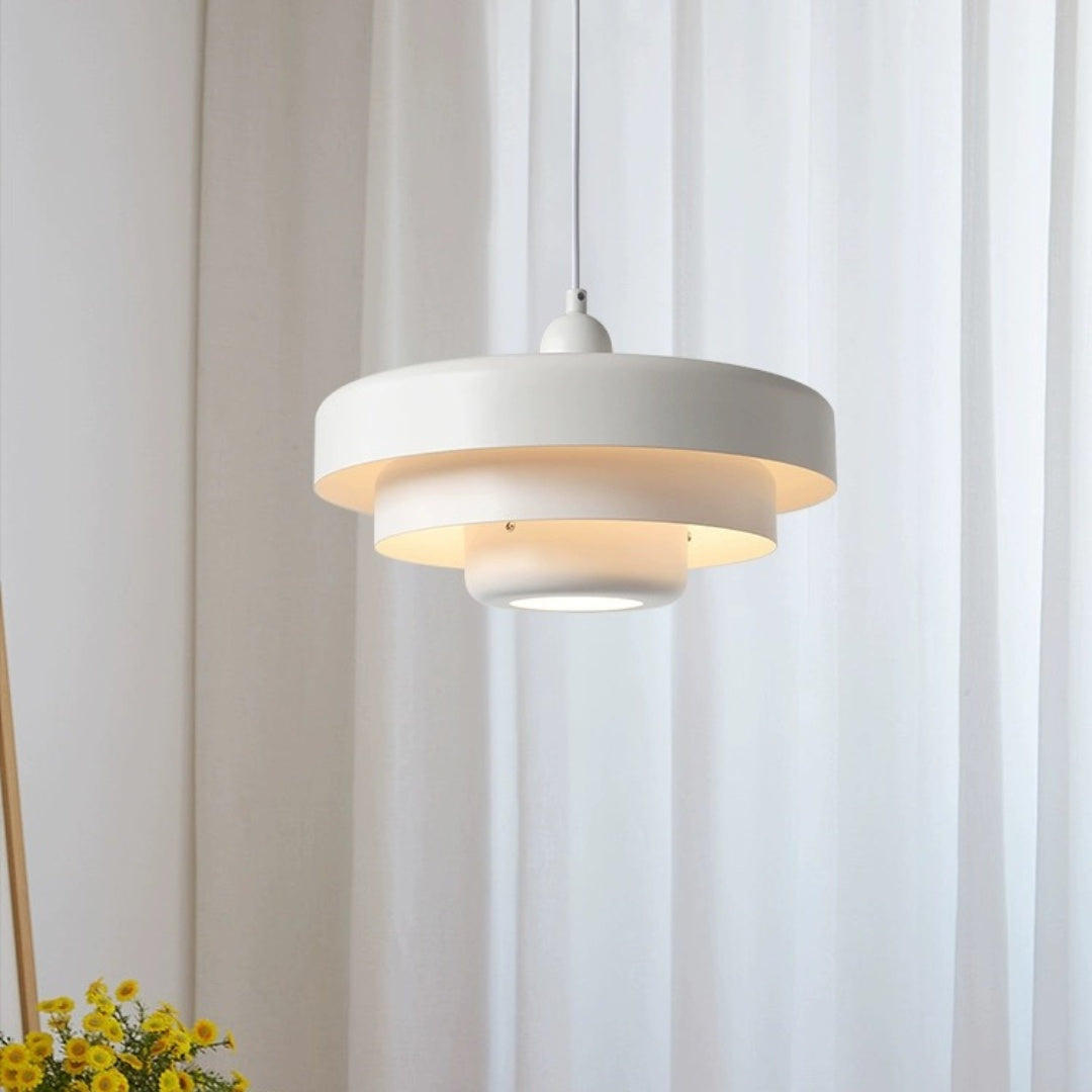 Mid Century Bauhaus Hanglamp Enkele Kop Ijzer Vintage Stijl