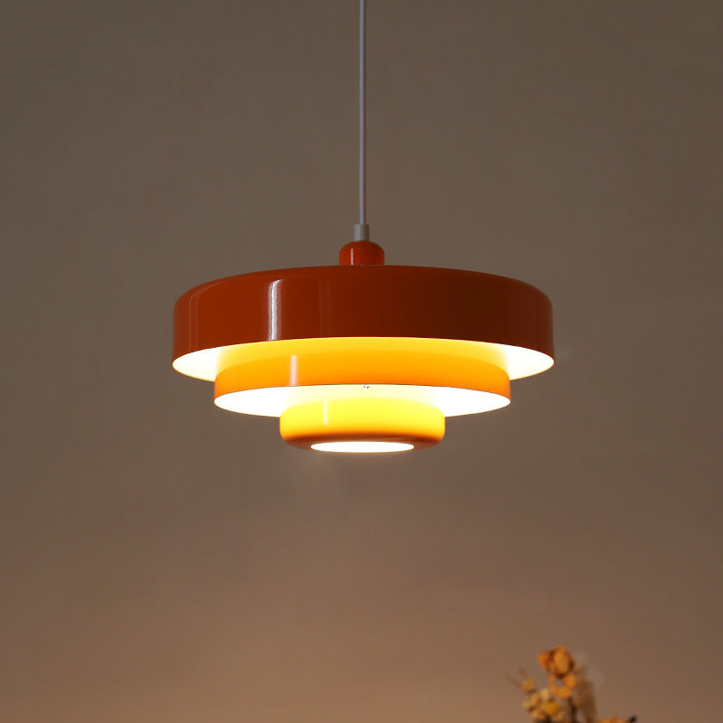Mid Century Bauhaus Hanglamp Enkele Kop Ijzer Vintage Stijl