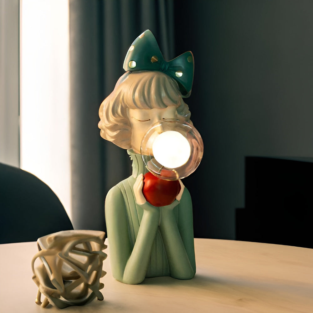 Charmante LED Tafellamp met Magische Figuren voor Kinderen