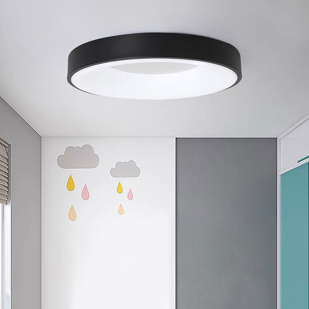 Creatieve Kleurrijke Eenvoudige Led Plafondlampen Modern Zwart