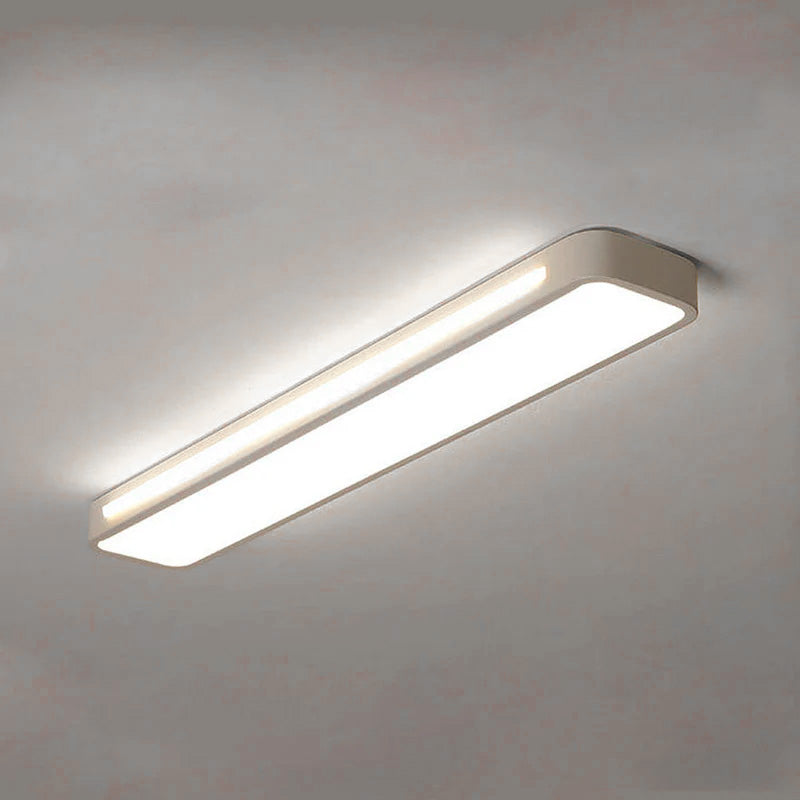 Moderne Nordic Minimalistische Lange LED Dimbare Plafondverlichting
