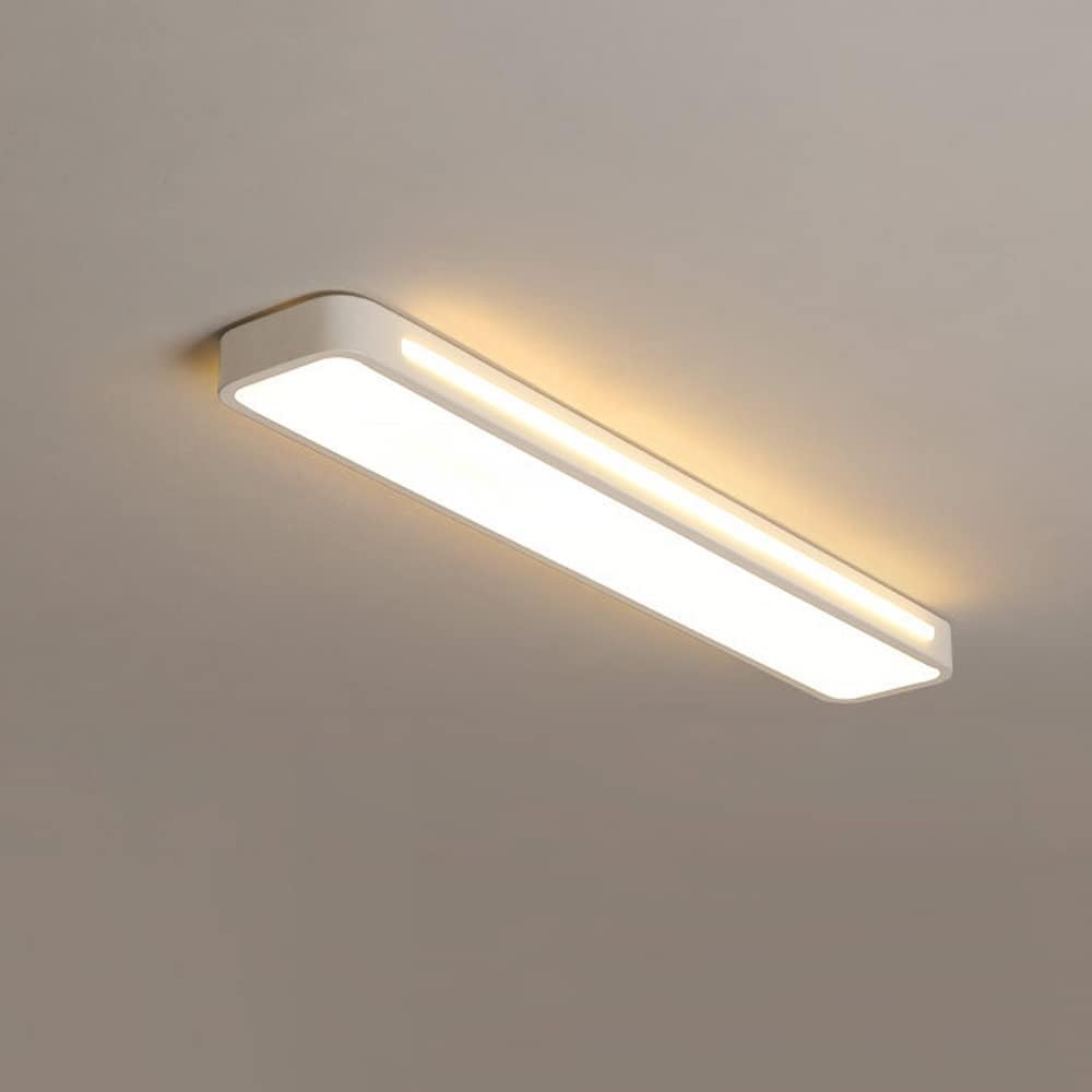 Moderne Nordic Minimalistische Lange LED Dimbare Plafondverlichting