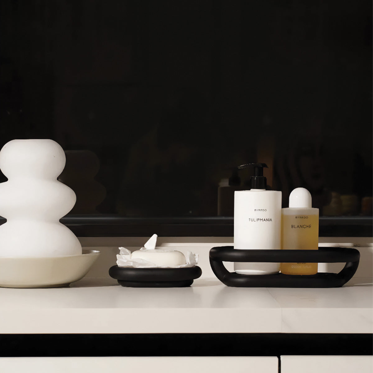 Diosa Duo-Tablett Voor Elegantie In Badkamer Of Wastafel