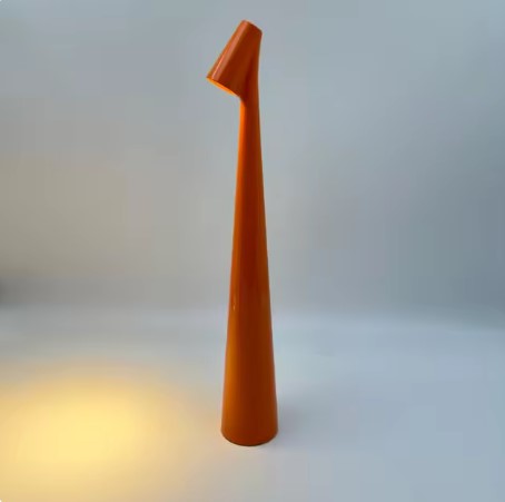 Draadloze Oplaadbare Tafellamp 35 cm met Aanraakfunctie en Dimbaarheid oranje 35cm
