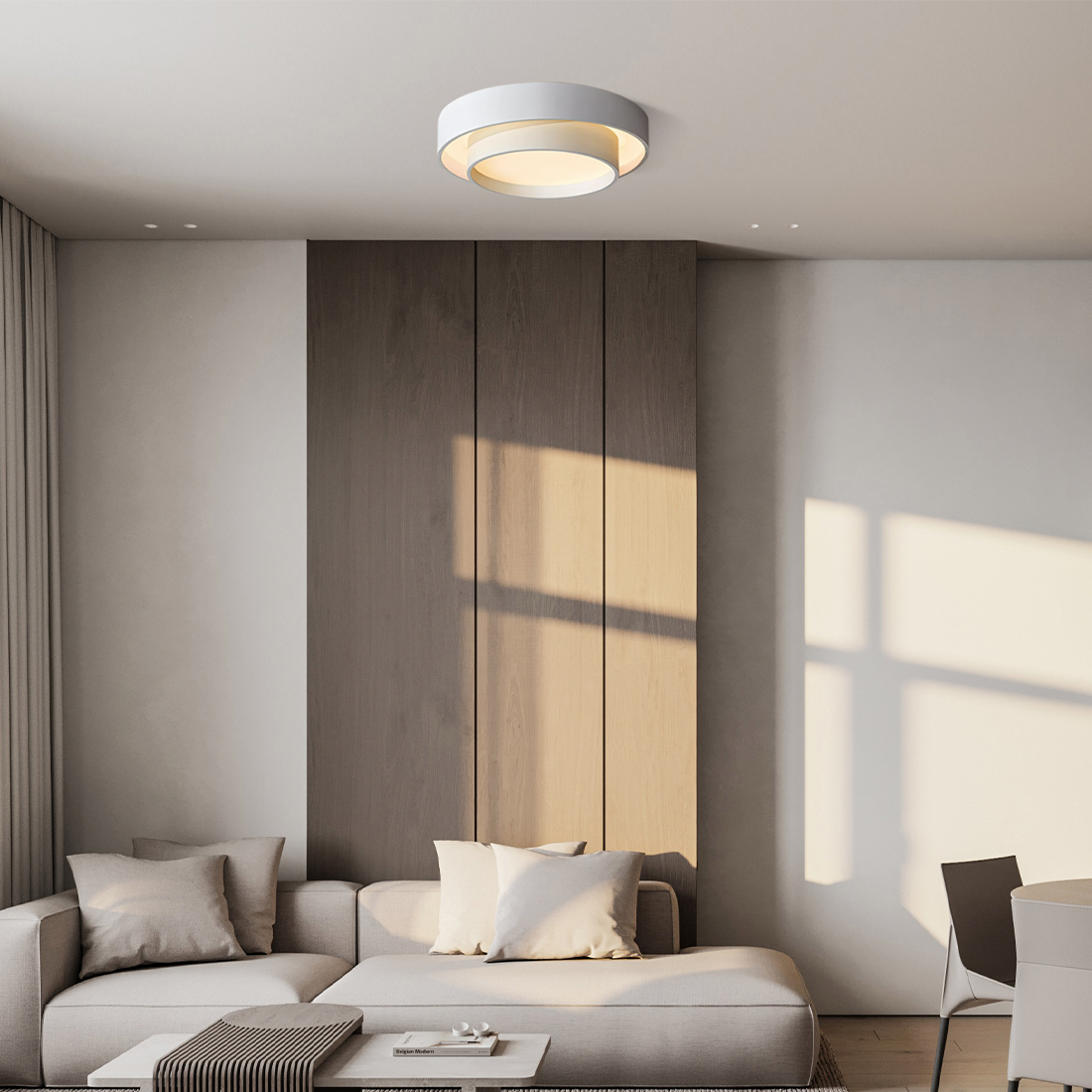 Flint Disc plafondlamp