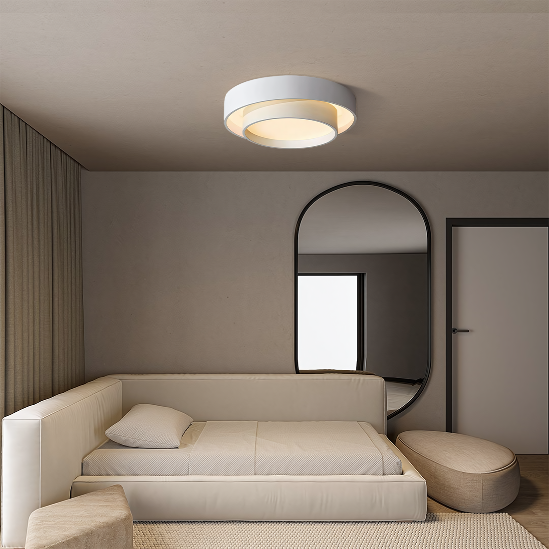Flint Disc plafondlamp