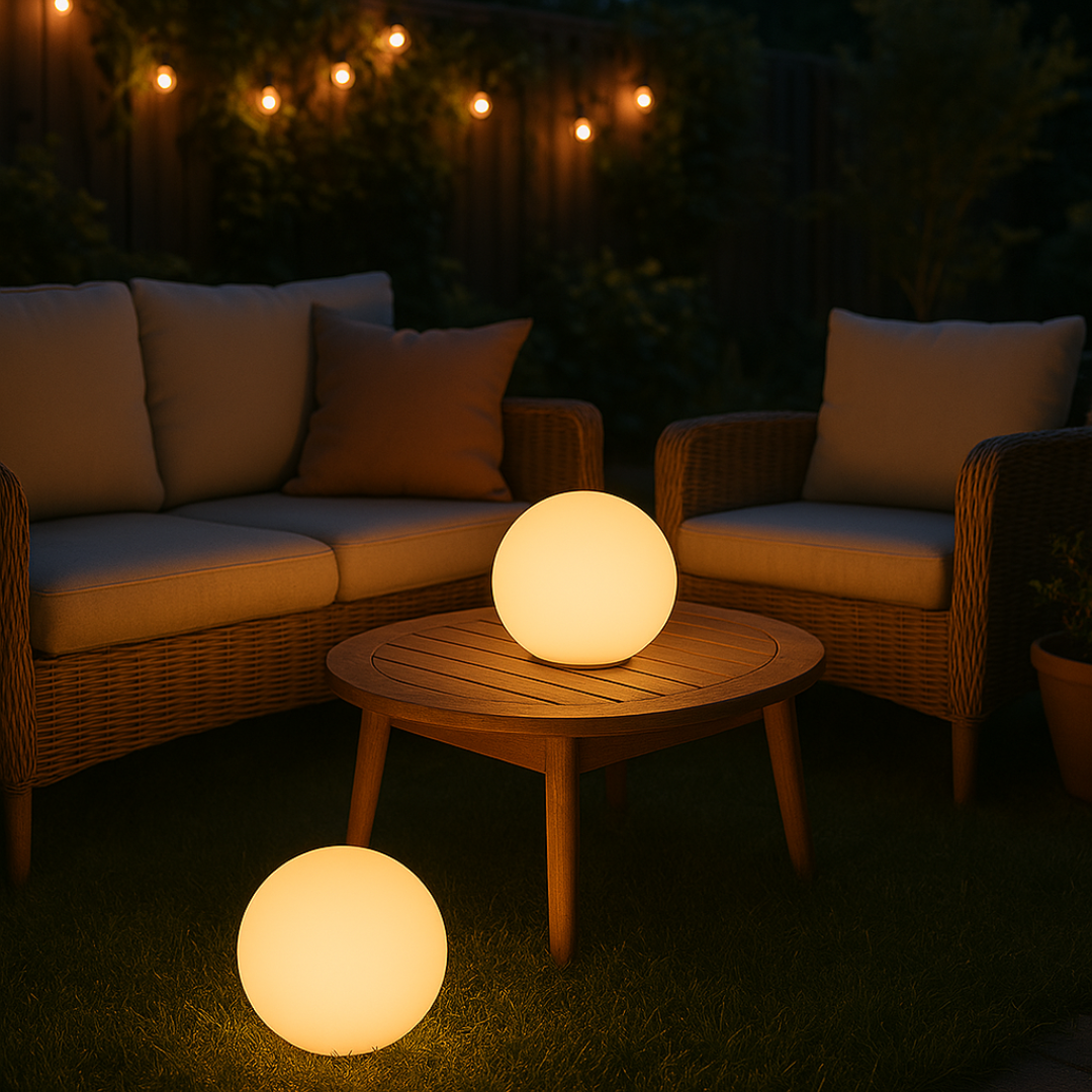 Tafellamp Kleurrijke LED-ballen – Speelse sfeer & praktisch licht