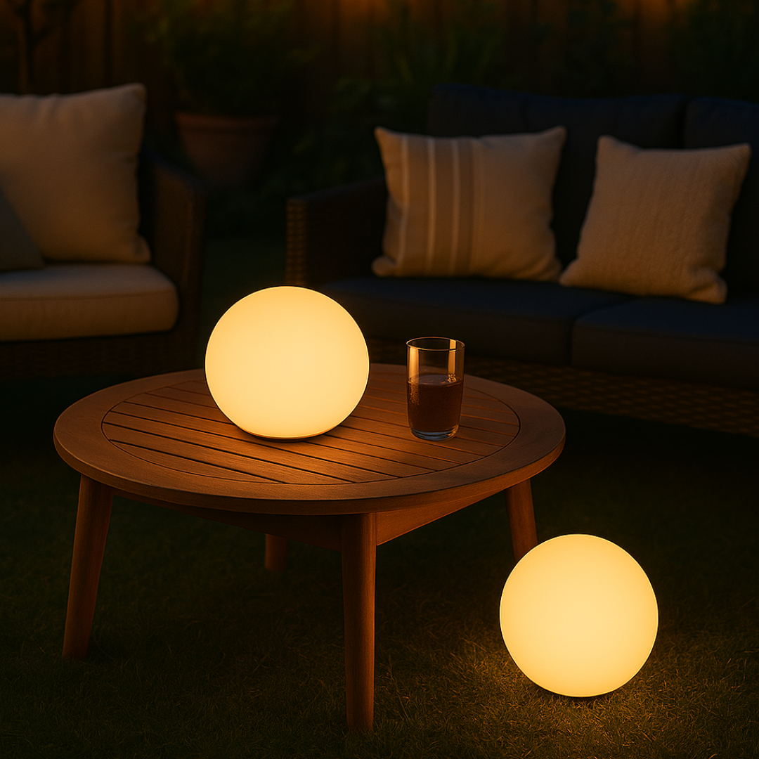 Tafellamp Kleurrijke LED-ballen – Speelse sfeer & praktisch licht