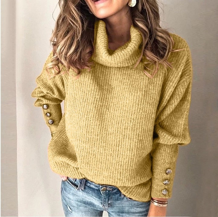 Valoria | Lichte Turleneck Pullover Sweater voor Dames