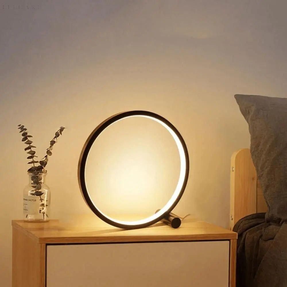 Halo Glo Lamp - LED Minimalistische Ronde Tafel Lamp