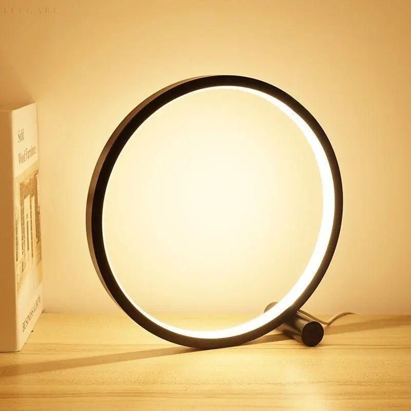 Halo Glo Lamp - LED Minimalistische Ronde Tafel Lamp