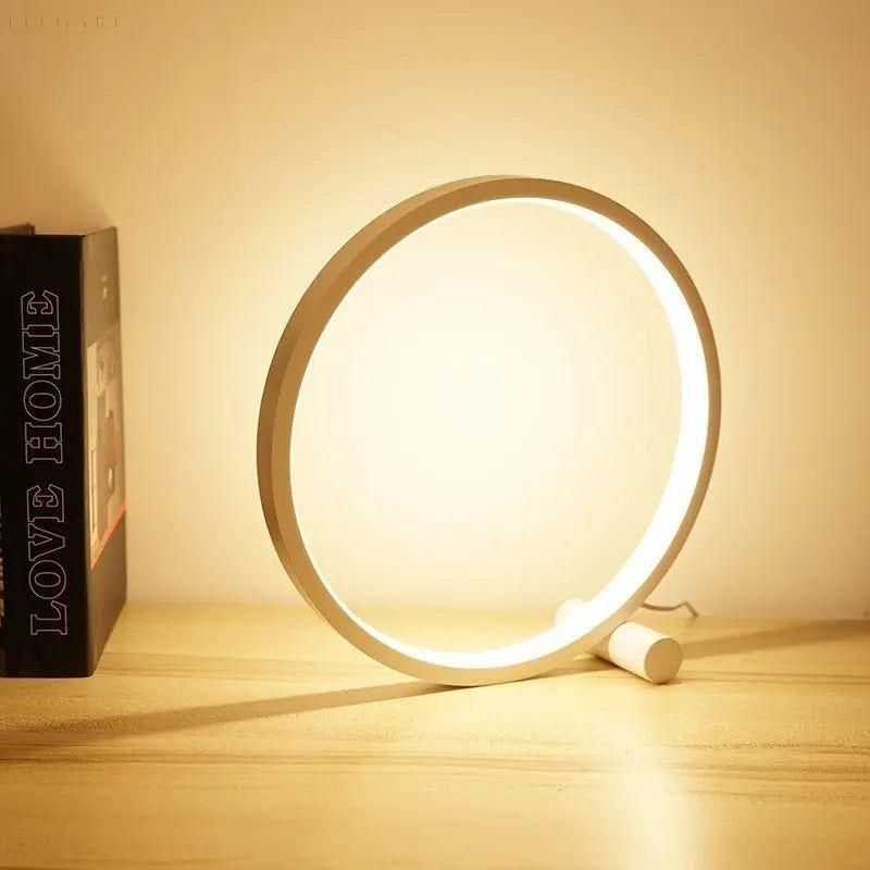 Halo Glo Lamp - LED Minimalistische Ronde Tafel lamp