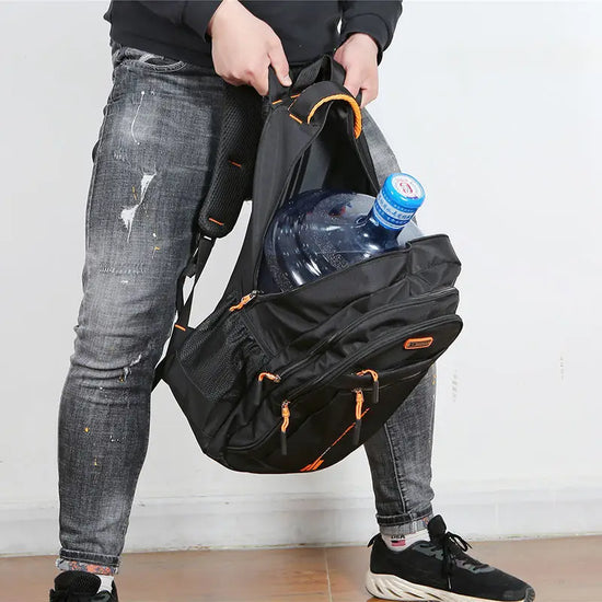 Nørdwear - Casual Oxford Waterdichte Rugzak Meerdere Vakken